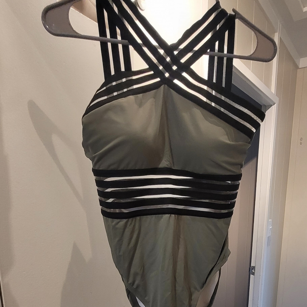 Criss Cross Bathing Suit